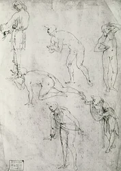 Zes Figuren, Studie voor een Epifanie